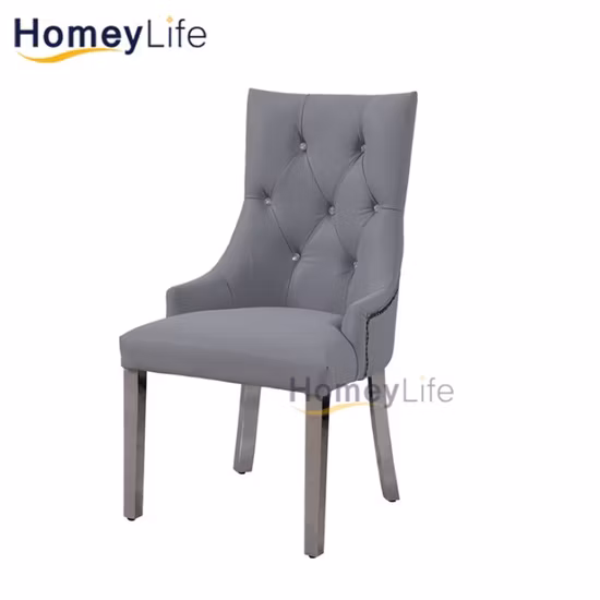 Exclusive Design Bumpy High Back Fabric Cushion Dining Chair