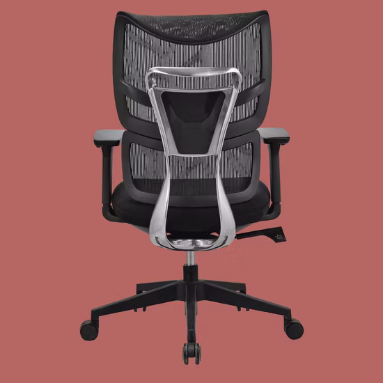 ヘッドレスト付き回転メッシュロッド付きの安いコンピューターオフィスチェア