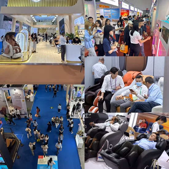 モダンなラウンジャーを備えた耐久性があり、手頃な価格の高級マッサージチェア